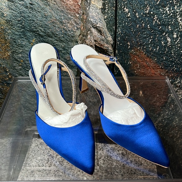 Badgley Mischka Kamilah, Royal Blue - Picture 8 of 14